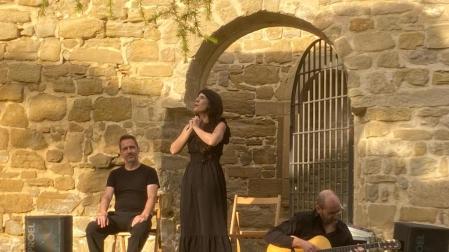 Representación de 'Ovejas negras' al aire libre, en Viana