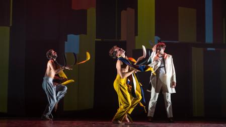 Bailarines de la Compañía Antonio Najarro, en un momento de 'Merina'