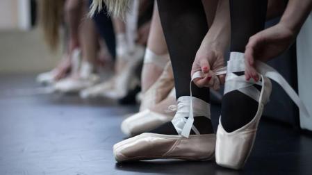 Imagen de archivo de una clase de ballet