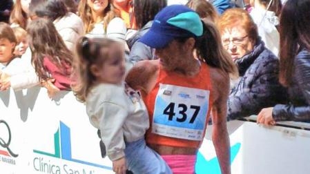 Verdeliss, cuarta mujer en cruzar la meta de la media maratón Zubiri-Pamplona