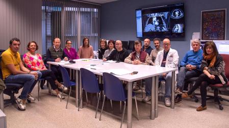 Integrantes de la Unidad Funcional Multidisciplinar de Cáncer Colorrectal de Navarra