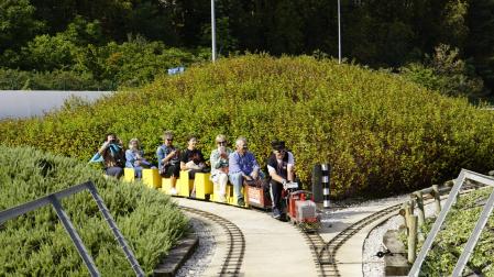 Hoy abre sus puertas de nuevo el Parque del Tren Trinitarios de Pamplona.