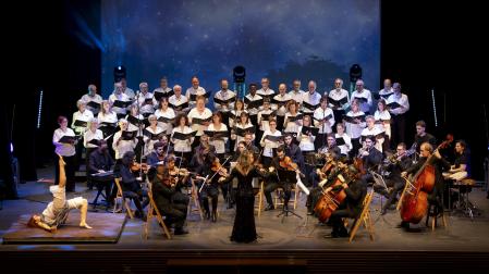 Concierto en Gallipienzo de In Tempore Abesbatza-Coro & Ensemble.
