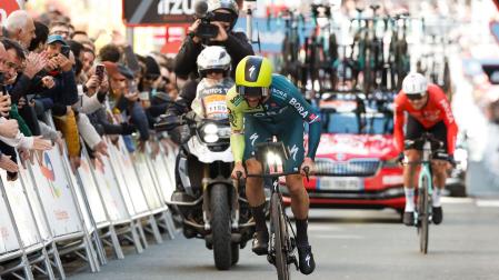 Roglic, en la crono de la Itzulia 2024
