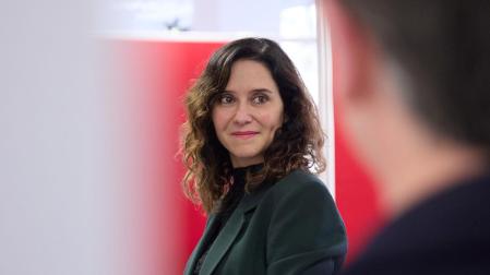 La presidenta de la Comunidad de Madrid, Isabel Díaz Ayuso