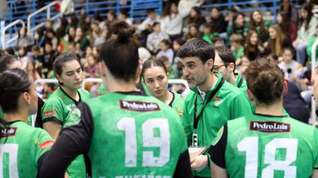 Miguel Etxeberria, en un partido con el Replasa Beti Onak