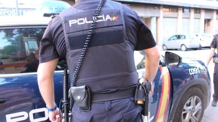 Imagen de archivo de un agente de la Policía Nacional