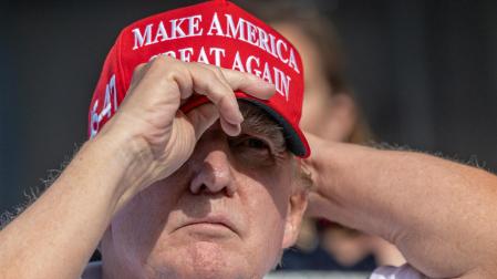Donald Trump en el LIV Golf