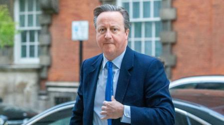 El ministro de Exteriores de Reino Unido, David Cameron