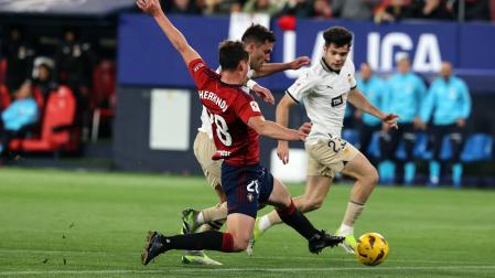 Fotos del Osasuna 0-1 Valencia de la jornada 31./