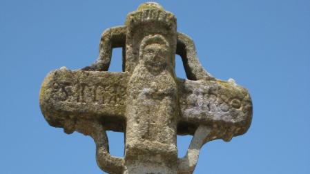 Detalle del crucero de Santacara