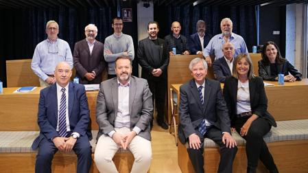 Miembros del jurado del IV Premio Arizmendiarrieta Saria Navarra/Nafarroa