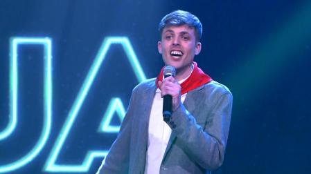 Borja García Lebrero, en una de sus actuaciones en Jotalent