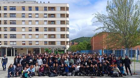 Día de la Actividad Física en la Calle, en Burlada.