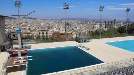 Piscina municipal de Montjuïc