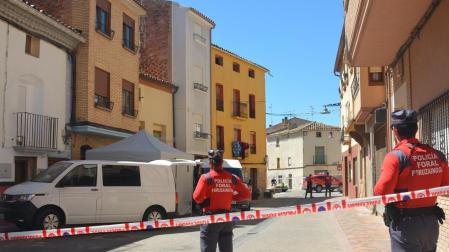 Policía Foral ha detenido este viernes la presunto autor del crimen ocurrido en marzo en Mendavia