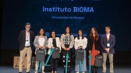 Alumnas premiadas del proyecto The Good Goal de la Universidad de Navarra