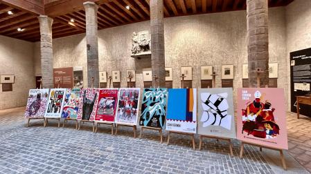 Todos los carteles finalistas de San Fermín 2014./