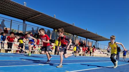 Finales de atletismo en Tudela de los Juegos Deportivos de Navarra