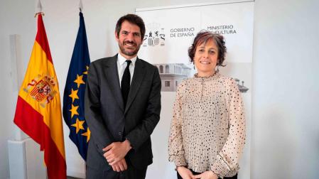 La consejera Esnaola se reúne con el ministro Urtasun para "reforzar las vías de cooperación en materia cultural"