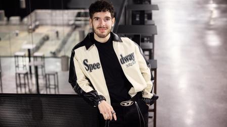 Pablo Rouss, fotografiado en el Navarra Arena.