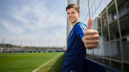 Xabi Huarte Armendáriz, en una imagen reciente en Tajonar