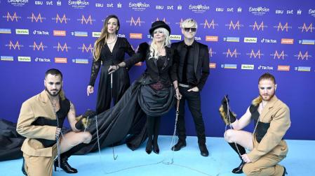 Nebulossa, representantes de España en Eurovisión 2024, este domingo en Malmö