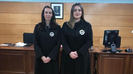 María Teresa Mangas Caso y Leyre García Zamarbide