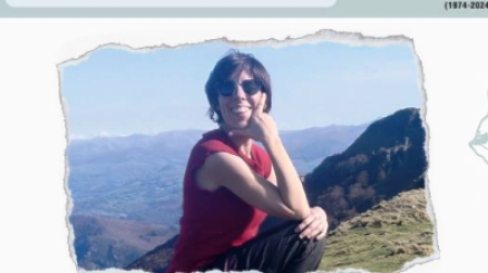 Amaia Imízcoz Echarte, fisioterapeuta, hablará hoy en la Biblioteca de Navarra sobre montaña y salud.