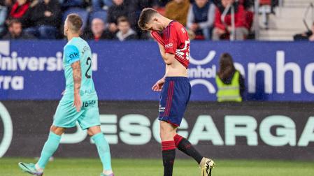 Raúl García de Haro, en el partido contra el Mallorca