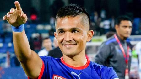 El futbolista indio Sunil Chhetri es el tercer máximo goleador en activo en partidos internacionales por detrás de Cristiano Ronaldo y Leo Messi