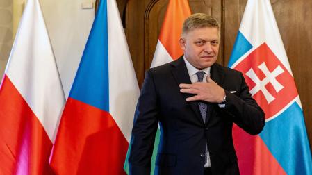 El primer ministro eslovaco, Robert Fico