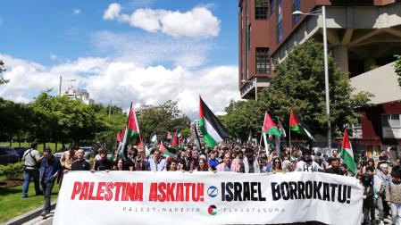 Manifestación en Pamplona en solidaridad con el pueblo palestino

EUROPA PRESS

18/05/2024