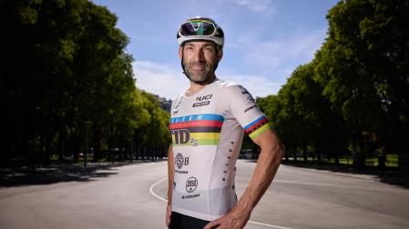 Patxi Cía no pudo revalidar su campeonato del mundo.