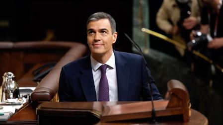 El presidente del Gobierno, Pedro Sánchez, comparece a petición propia ante el pleno del Congreso