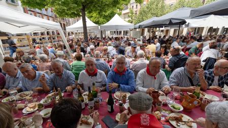 Actos, homenajes, pasacalles, gigantes, danzas y comidas populares en las fiestas de la Virgen del Puy y de la Juventud en Estella