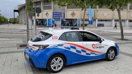 Un coche de la Policía Local de Zaragoza