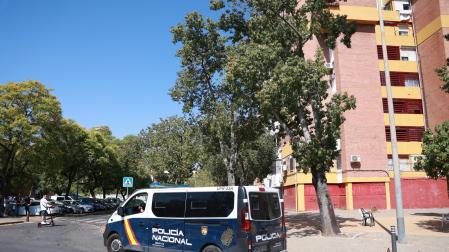 Efectivos de Policía, en el lugar de la reyerta