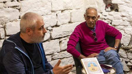 David Mariezkurrena (Pamiela) conversa con Germán Sánchez Espeso sobre su nuevo libro