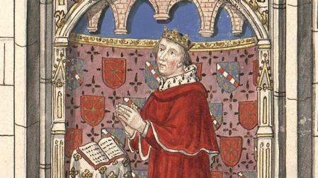 Carlos II, rey de Navarra conocido en Francia como "el Malo"