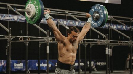 El atleta navarro Aniol Ekai, tras las semifinales.