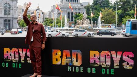 El actor estadounidense Will Smith visita Madrid para promocionar la nueva entrega de la película 'Bad boys: ride or die'