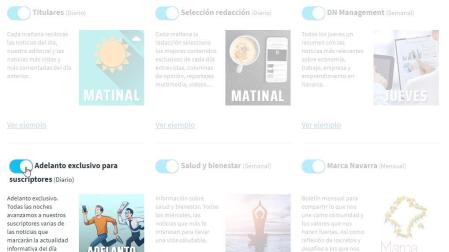 Nuevo boletín de adelanto exclusivo para suscriptores