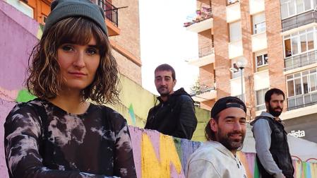 El cuarteto Lausoka, con Maider Aranburu al frente