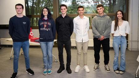 Macies Jan Plewa (3.º), Krys Ruiz (ganadora), Miguel Chocarro (4.º), Iker Morales (6.º), Arnaldo Belzunce (2.º) y Leyre Navarro (5.ª)