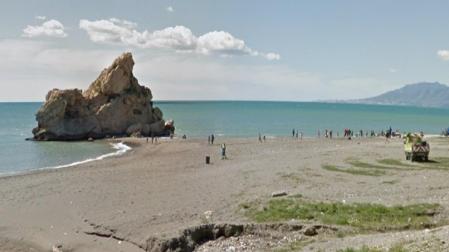 Playa Peñón del Cuervo de Málaga