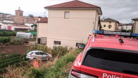 Herido grave al ser atropellado por un turismo en Enériz