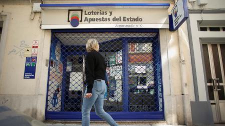 Administración de lotería que regentaba el detenido en Lugo