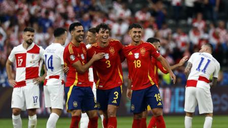 Todas las imágenes del primer partido del Grupo B entre españoles y croatas en la Eurocopa 2024 de Alemania