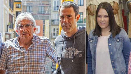 Ángel Arana Seguín, Aritz Ibáñez Lusarreta e Itxaso Martínez de la Pera Barrachina serán los lanzadores del chupinazo 2024 en representación de Duguna